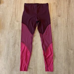 Lululemon ombré mesh panel leggings